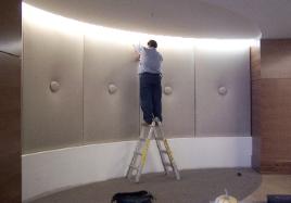 Decorative Panels with Buttons